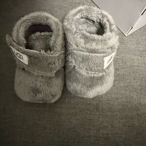 UGG Soft Gray Infant Booties
